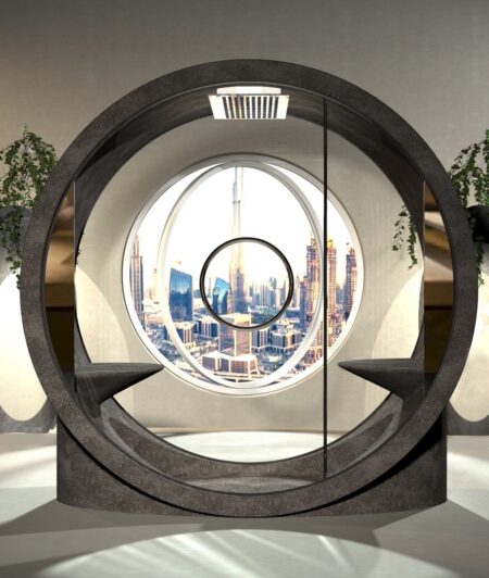 The Circle - freestanding cabin shower & hammam