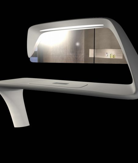 Forma 12 - Sink with mirror